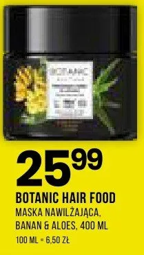 Maska nawilżająca banan & aloes promocja w Drogerie Natura
