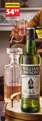 Whisky William Lawson's promocja w Biedronka