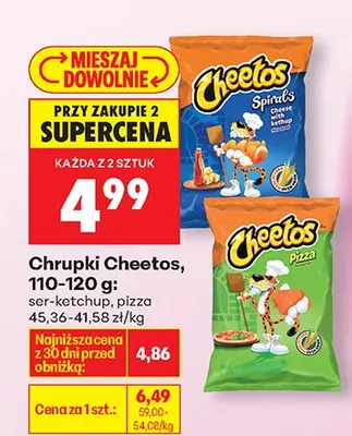 Chrupki pizza promocja w Biedronka