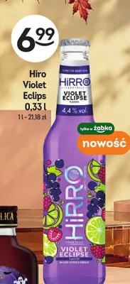 Drink Hiro Violet Eclips promocja w Żabka