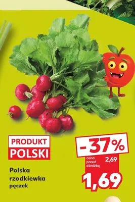 Polska rzodkiewka promocja w Kaufland