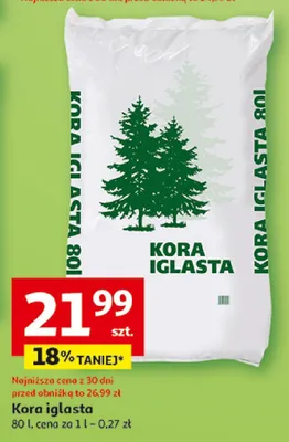Kora iglasta promocja w Auchan
