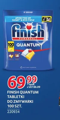 Tabletki do zmywarki Finish Quantum promocja w Selgros