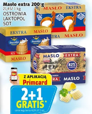 Masło extra promocja w Prim Market