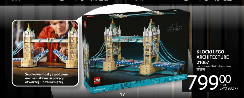 Klocki LEGO Architecture 21067 promocja w Selgros