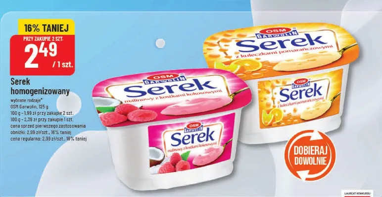 Ser promocja w POLOmarket