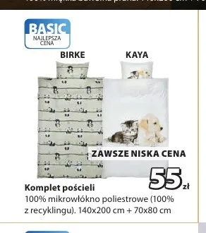 Komplet pościeli Birke promocja w Jysk