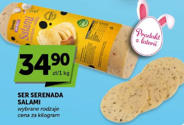 Ser salami wybrane rodzaje promocja w Euro Sklep