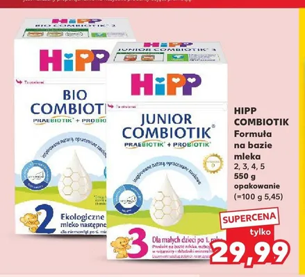 Mleko następne HiPP 2 Bio Combiotik promocja w Kaufland