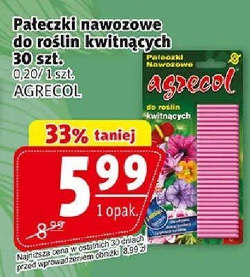 Pałeczki nawozowe do roślin kwitnących promocja w Prim Market