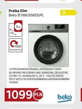 Pralka Slim Beko promocja w kakto.pl