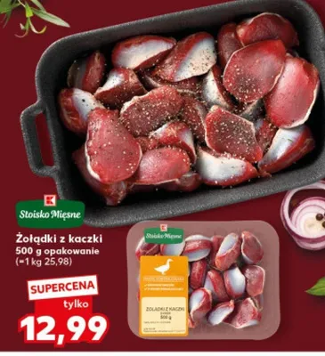 Żołądki z kaczki promocja w Kaufland