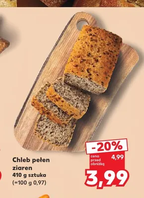 Chleb pełen ziaren promocja w Kaufland