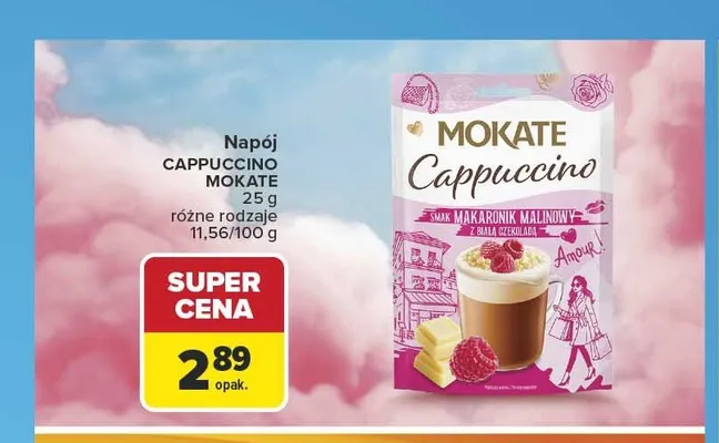 Napój Cappuccino Mokate promocja w Carrefour