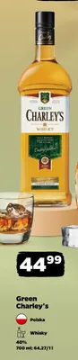 Whisky Green Charley's promocja w Netto