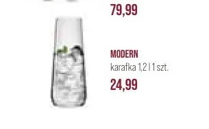 Karafka MODERN 1,2l 1szt. promocja w Stokrotka