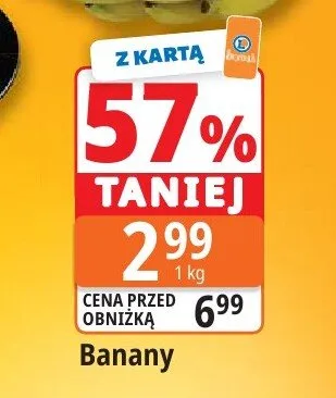 Banany promocja w Leclerc