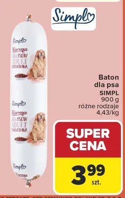 Baton dla psa promocja w Carrefour