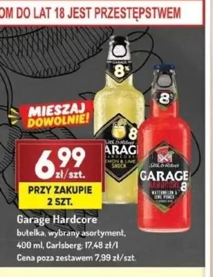 Piwo Garage Hardcore Lemon & Lime Shock promocja w Avita