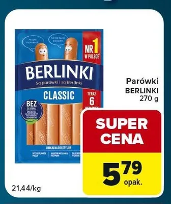 Parówki Berlinki Classic promocja w Globi