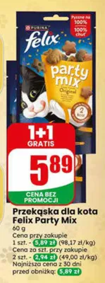Przekąska dla kota Felix Party Mix Original promocja w Dino