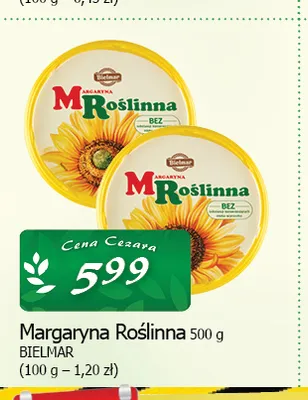 Margaryna Roślinna Bielmar promocja w CEZAR Delikatesy
