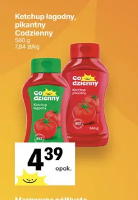 Ketchup łagodny Codzienny promocja w Delikatesy Centrum