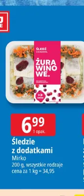 Śledzie z dodatkami Mirko promocja w Leclerc
