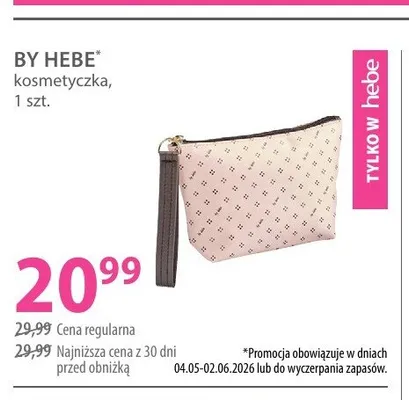 Kosmetyczka BY HEBE promocja w Hebe