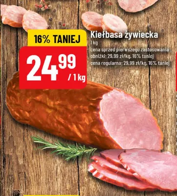 Kiełbasa żywiecka promocja w POLOmarket
