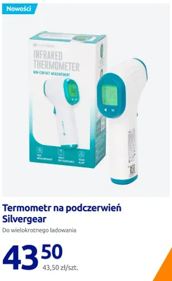 Termometr na podczerwień Silvergear do wielokrotnego ładowania promocja w Action