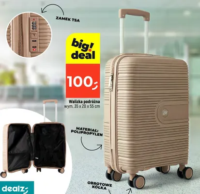 Walizka podróżna promocja w Dealz