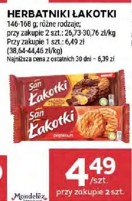 Herbatniki lakotki promocja w Stokrotka