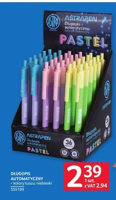 Długopis automatyczny Astrapen Pastel promocja w Selgros