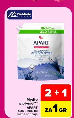 Mydło w płynie Apart promocja w Carrefour