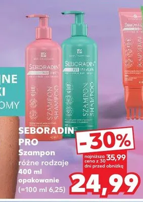 Szampon różne rodzaje promocja w Kaufland