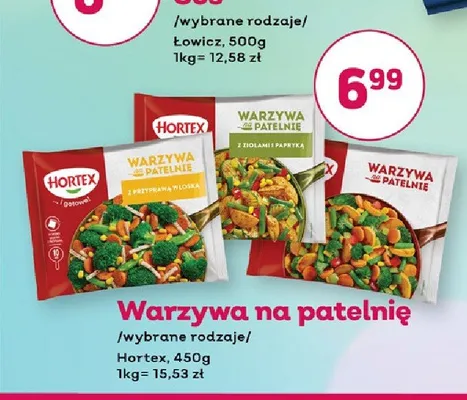 Warzywa na patelnię Hortex promocja w Bliski