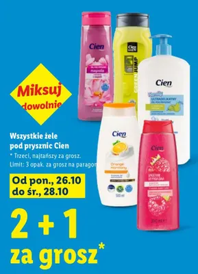 Żel pod prysznic Smoothie Cien promocja w Lidl