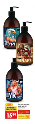 Żel pod prysznic, różne rodzaje promocja w Biedronka