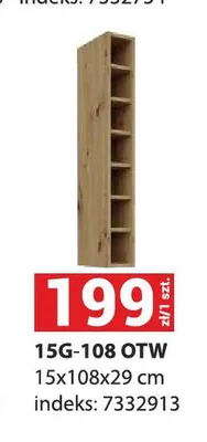 Szafka kuchenna Aria 15 g-108 Otw promocja w Merkury Market