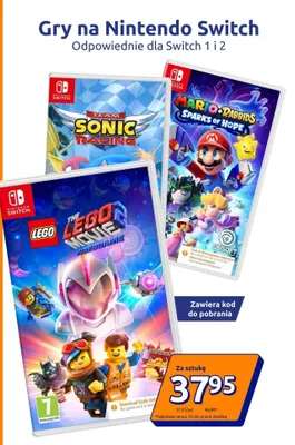 Gra na Nintendo Switch promocja w Action