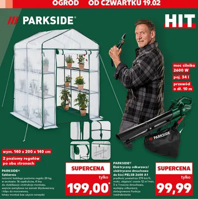 Szklarnia promocja w Kaufland