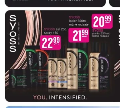 Spray do włosów Syoss promocja w Drogerie Jasmin