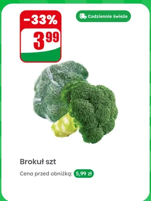 Brokuł promocja w Dino