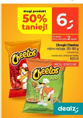 Chrupki Cheetos pizza promocja w Dealz