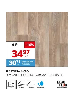 Wykładzina elastyczna Beau Flor Bartesa Aveo promocja w Komfort