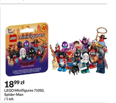Klocki LEGO Minifigures 71050 Spider-Man promocja w Empik