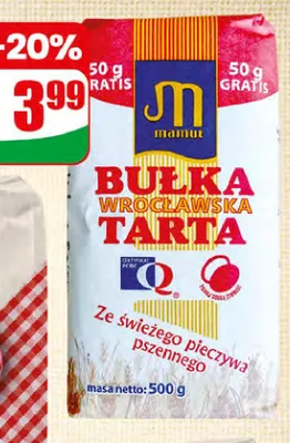 Bułka tarta wrocławska Mamut promocja