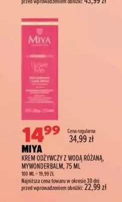 Krem odżywczy z wodą różaną myWONDERbalm Miya promocja w Drogerie Natura