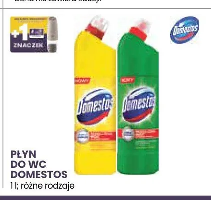Płyn do WC Domestos promocja w Stokrotka